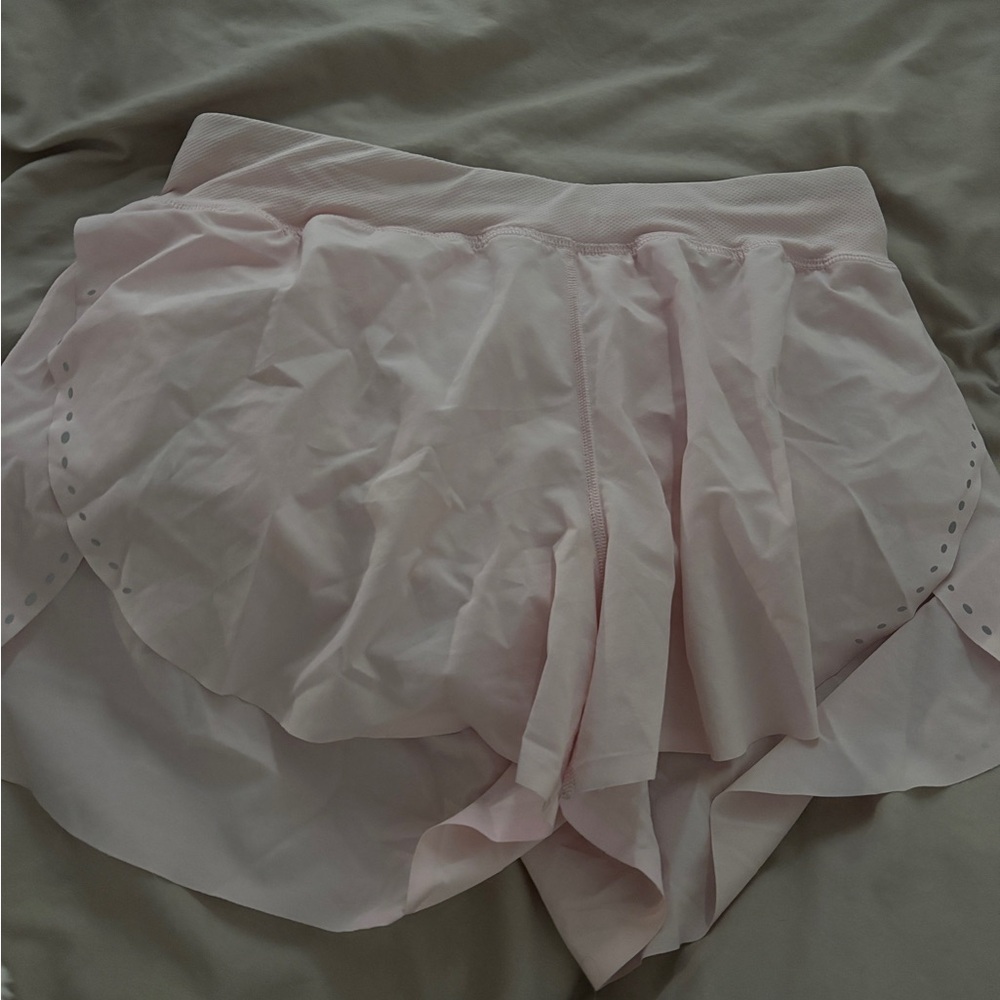 Strawberry milkshake lululemon find your pace shorts